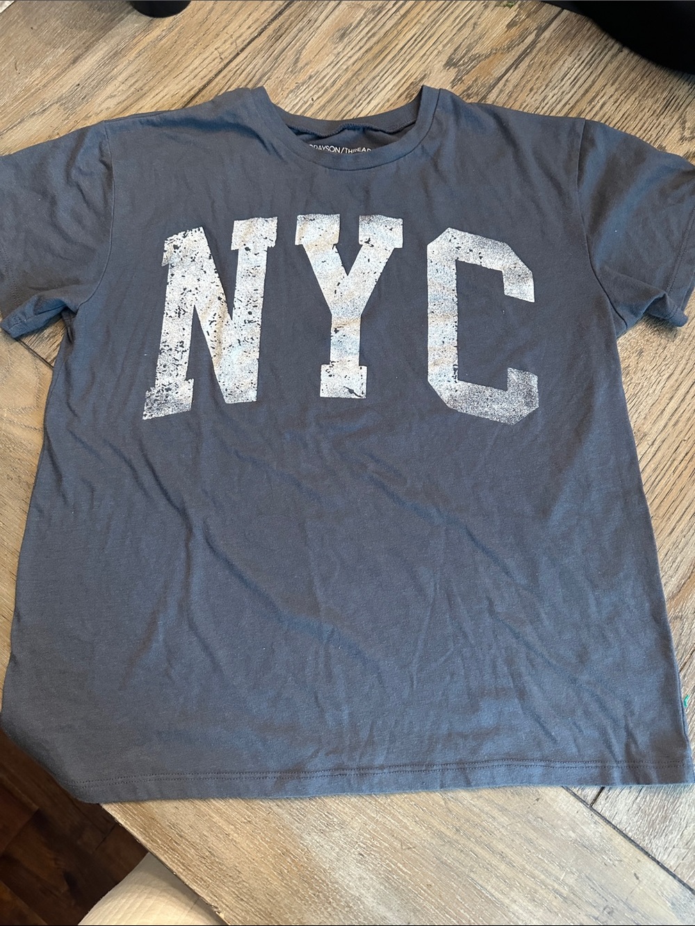 NYC Graphic Tee - Gray Women's Top